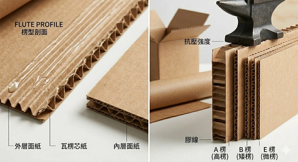 瓦楞紙結構