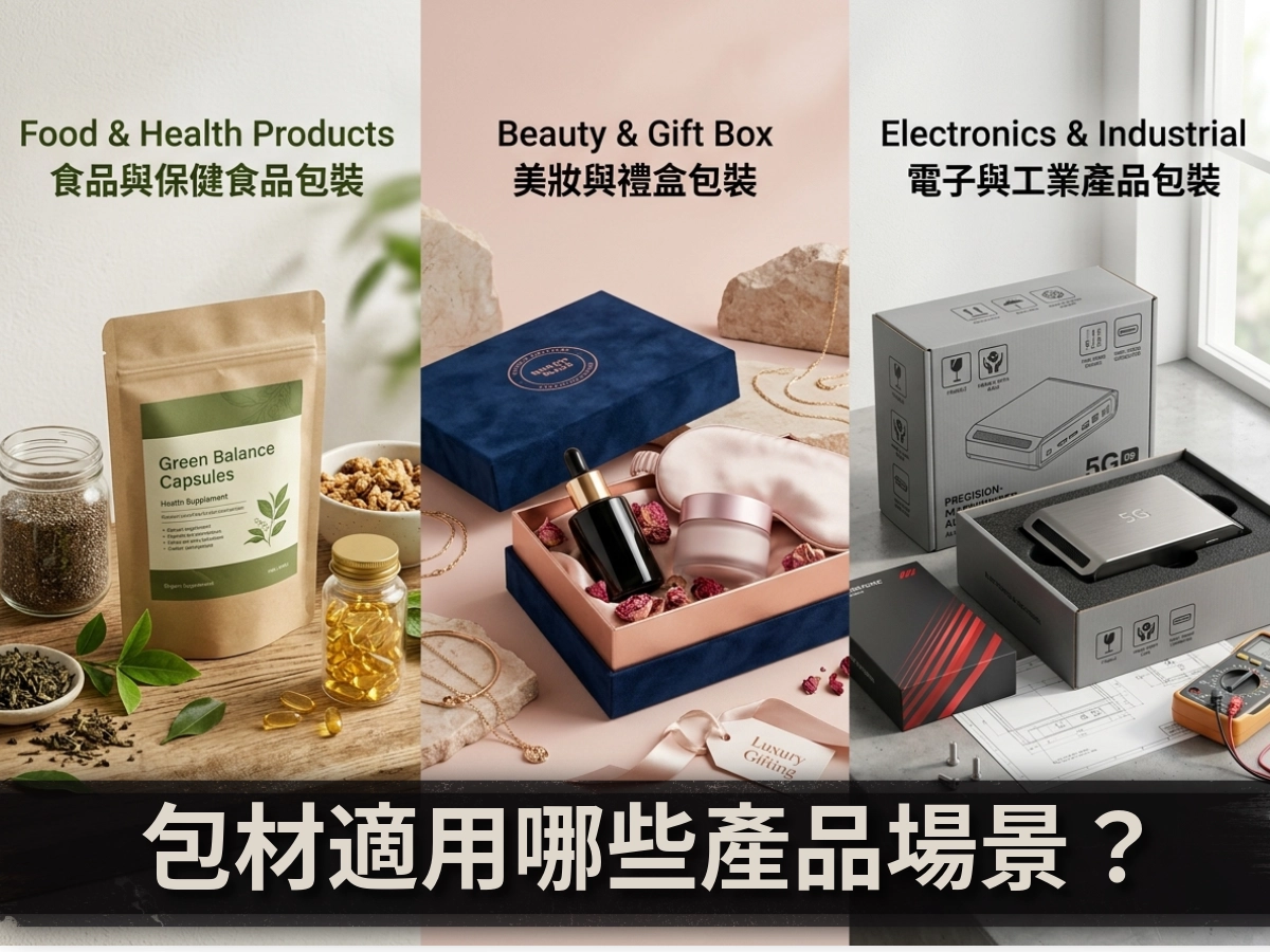 包材適用哪些產品場景