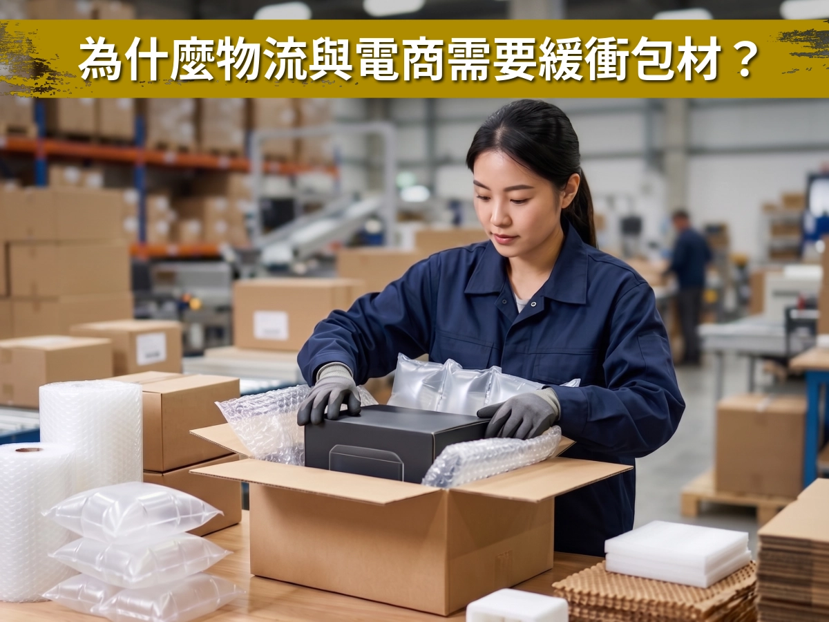 為什麼物流與電商需要緩衝包材