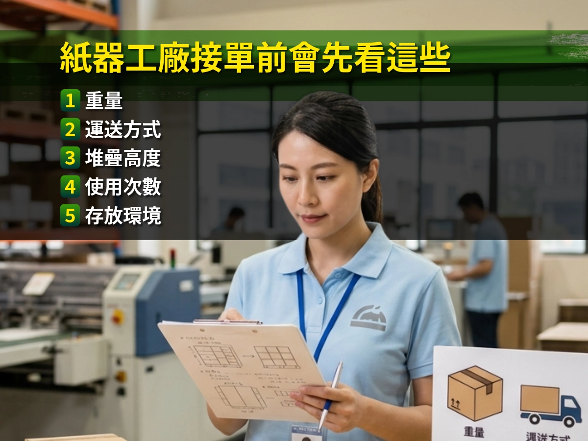 紙器工廠接單前會先看這些