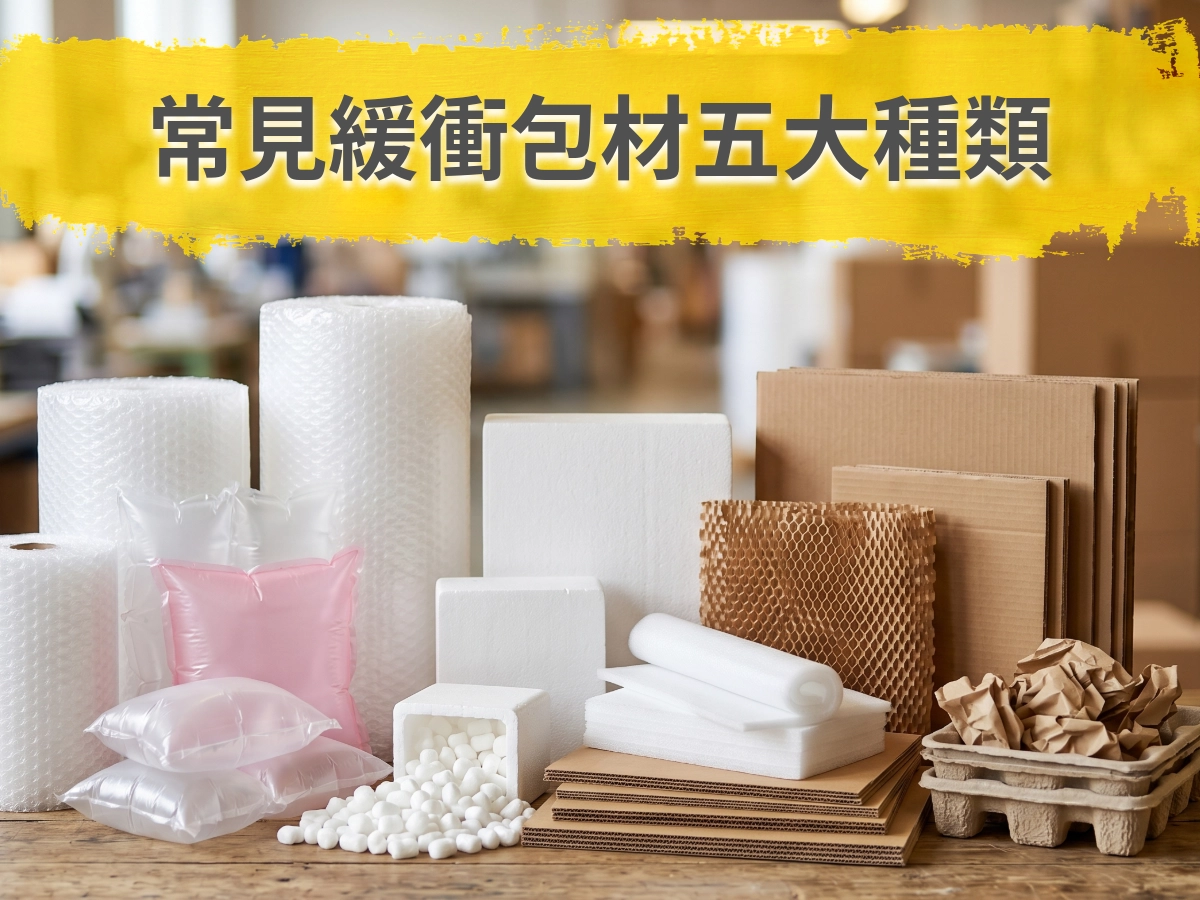 緩衝包材種類
